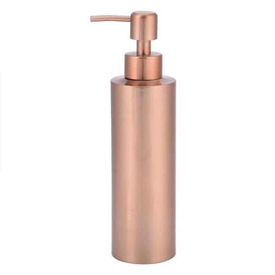 Imagem de Dispensador Fdit, aço inoxidável, 350 ml, cozinha, banheiro, ouro rosa