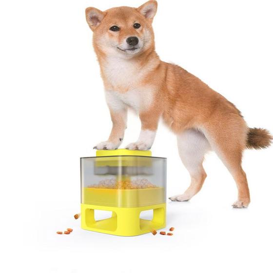 Imagem de Dispensador Interativo de Ração para Cães - Ação por Botão