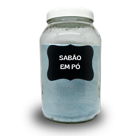 Imagem de Dispenser De 3 Litros Para Armazenar Sabão Em Pó Ou Tira Mancha Em Pó.