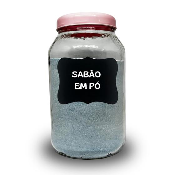 Imagem de Dispenser De 3kg Para Armazenar Sabão Em Pó Ou Tira Mancha Em Pó.