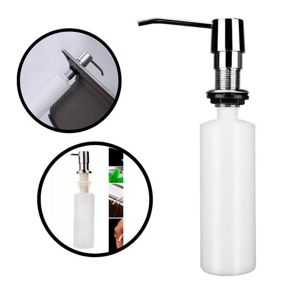Imagem de Dispenser de Embutir Praticidade e Versatilidade Grande 350ml