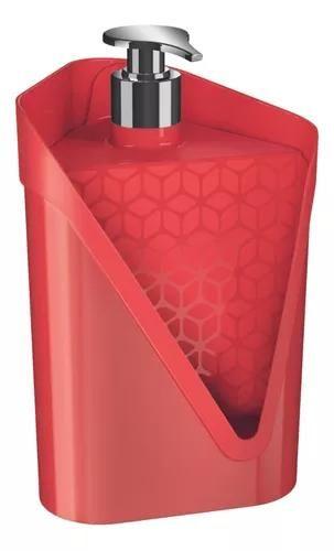 Imagem de Dispenser detergente click 500ml vermelho uz