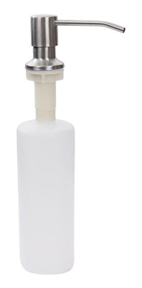 Imagem de Dispenser Dosador Detergente Sabonete Embutir Aço Inox 500ml
