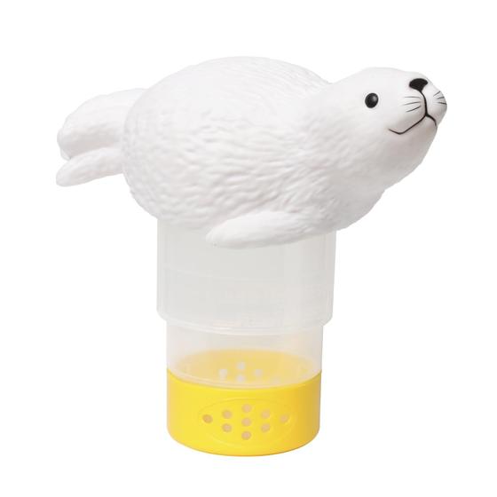 Imagem de Dispenser Flutuante de Cloro Doli Yearning para Piscinas - Compatível com Tabletes de 1 Polegada