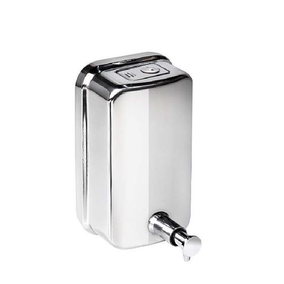 Imagem de Dispenser Líquido Porta Sabonete Inox 500 ML Saboneteira para Sabonete e Álcool em Gel