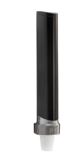Dispenser para copo descartavel de agua easyflex preto Menor preço em Dispenser para copo descartavel de agua easyflex preto