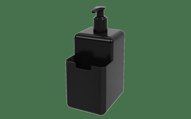 Imagem de Dispenser Para Detergente E Esponja Coza Single 500 ml Preto