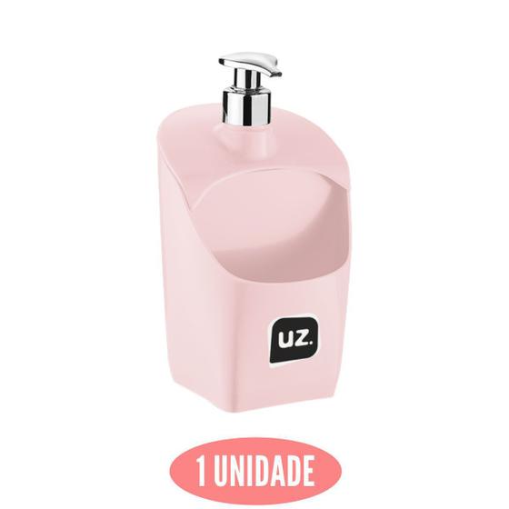 Imagem de Dispenser Plastico Sabonete Detergente Gourmet Rosa UZ