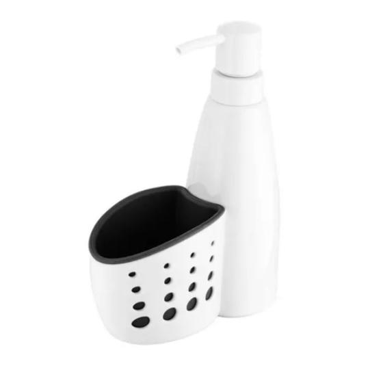 Imagem de Dispenser Porta detergente com suporte para esponja Clink