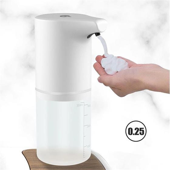 Dispenser Sabonete Líquido Automático Branco Premium Menor preço em Dispenser Sabonete Líquido Automático Branco Premium