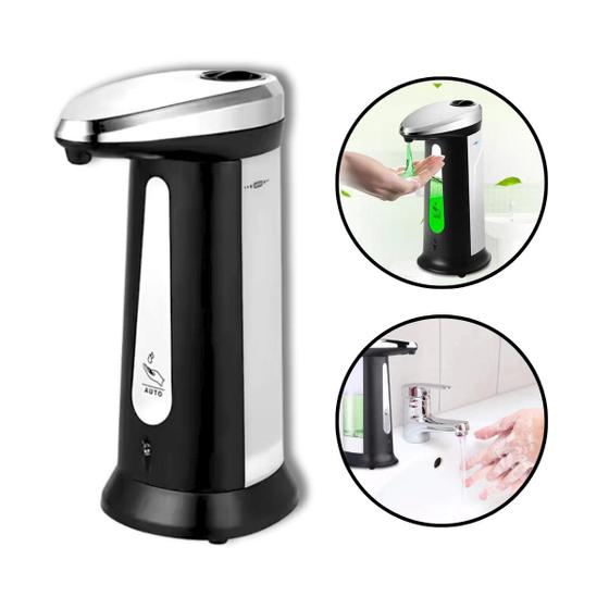 Imagem de Dispenser Sabonete Líquido Automático Detergente Sabão Sensor