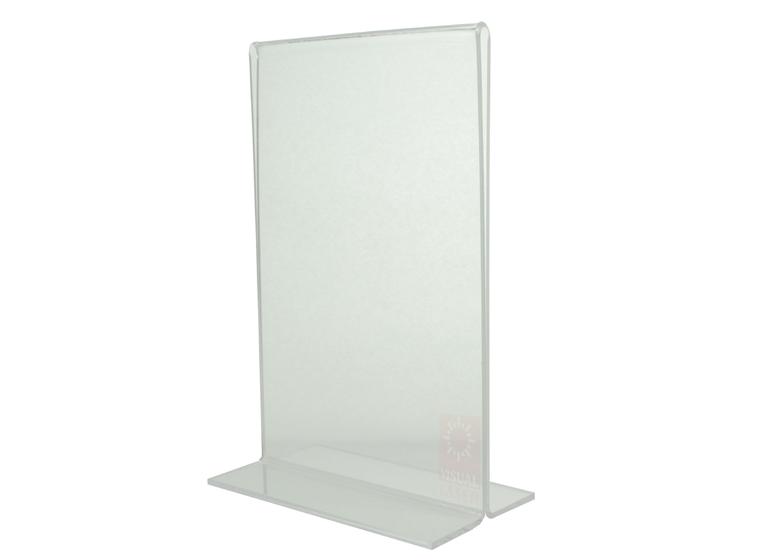 Imagem de Display Acrílico 10x15 A6 Mesa T Invertido Porta Folder