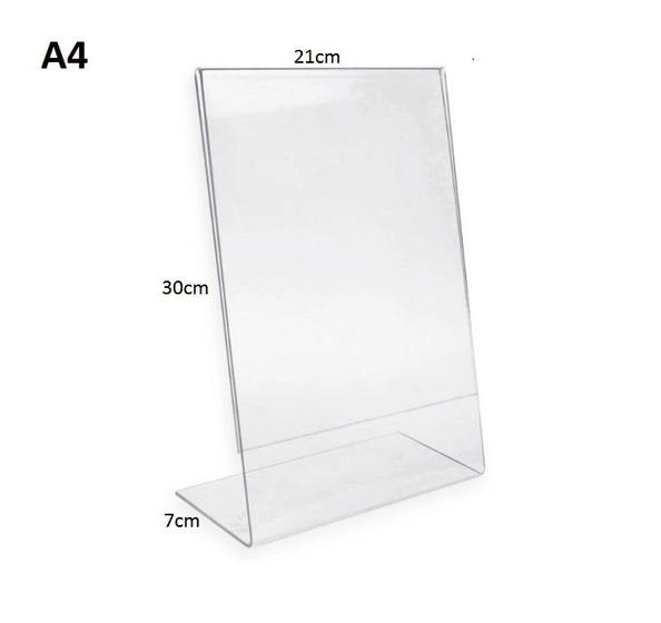 Imagem de Display Acrilico L Papel Folha A4 A5 A6