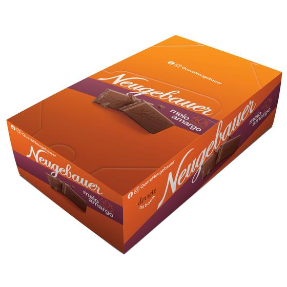 Imagem de Display Chocolate Meio amargo 40% cacau Neugebauer com 40 unidade de 9g