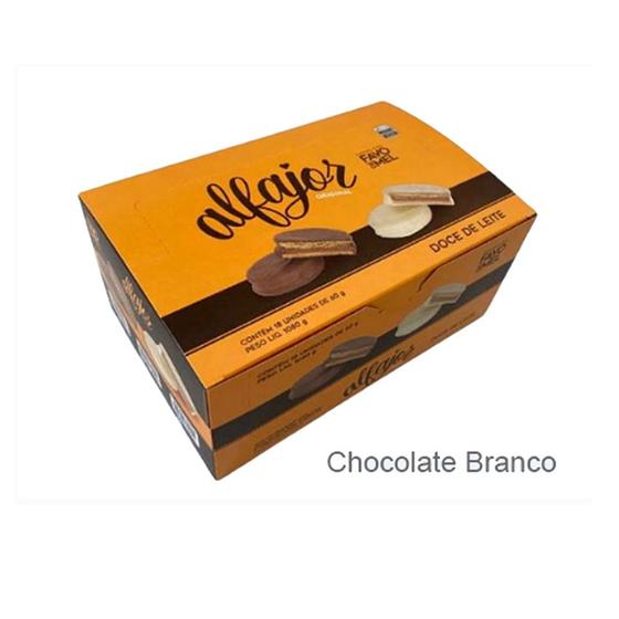 Imagem de Display de Alfajor Original Chocolate Branco Display com 18 unid