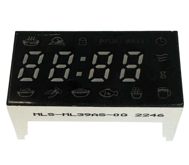 Imagem de Display de microondas compativel consul cmo20 - ml39as-0g = hy39as-0g