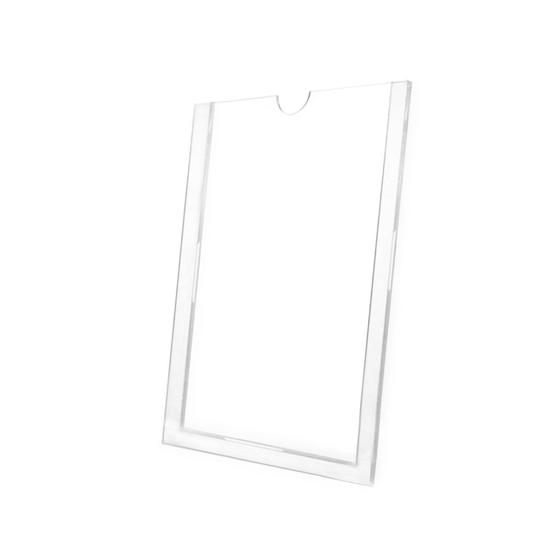 Imagem de Display De Parede Porta Folha A4 21X30Cm Com Fita Adesiva Ps