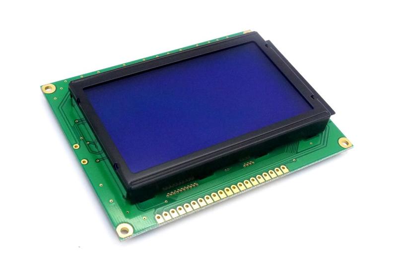 Imagem de Display Gráfico LCD 128x64 Azul com Luz de Fundo (Back Light) WG-12864A-TMI - Winstar