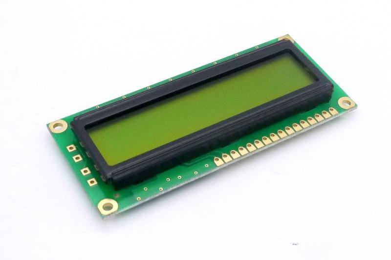 Imagem de Display LCD 16x01 Verde sem Luz de Fundo (Back Light) WH-1601A-NGG-JT - Winstar