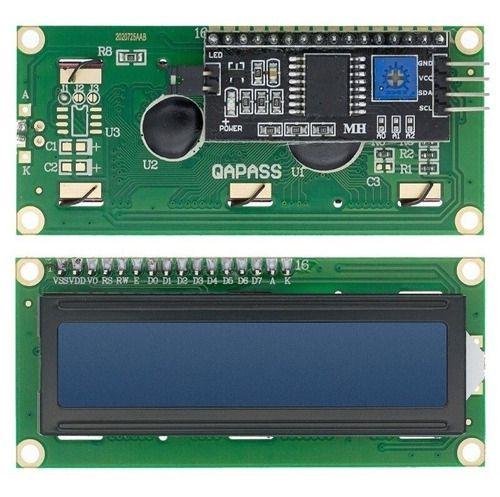 Display Lcd 16x2 1602 Fundo Azul C Modulo I2c Já Soldado Outros