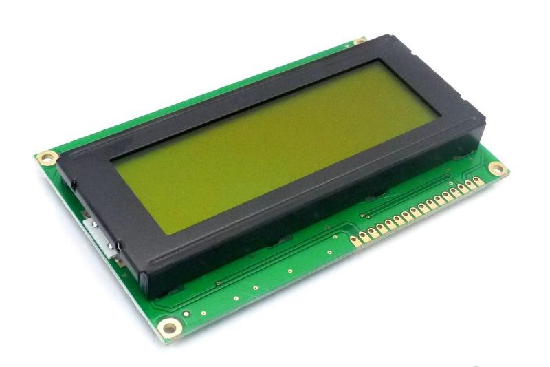 Imagem de Display LCD 20x04 Verde com Luz de Fundo (Back Light) WH-2004A-YYH-JT - Winstar