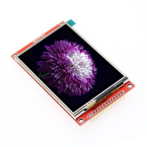 Imagem de Display LCD TFT Touchscreen 3,5" 320x480 para MCU