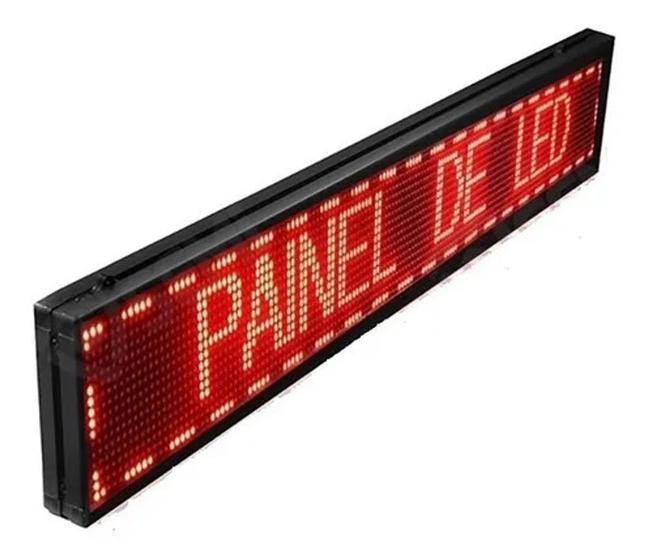 Display LED Painel Letreiro 70x20 110v E 220v Menor preço em Display LED Painel Letreiro 70x20 110v E 220v