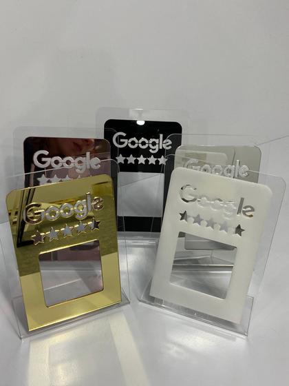 Imagem de Display/Placa de Balcão Avaliação - QR Code Personalizado