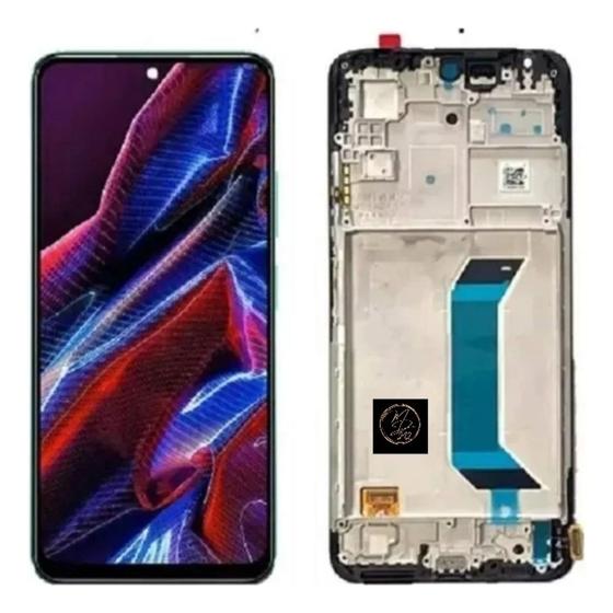 Imagem de Display Tela Touch Frontal Compativel X5 5g C/aro - Oled