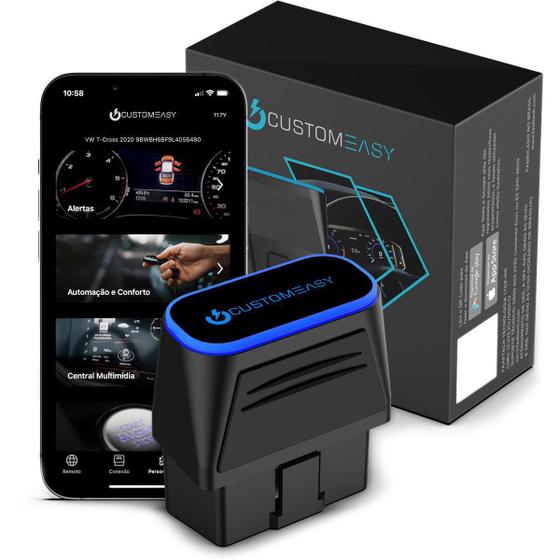 Imagem de Dispositivo Customeasy Obd2 Customização Audi Q8 2019 