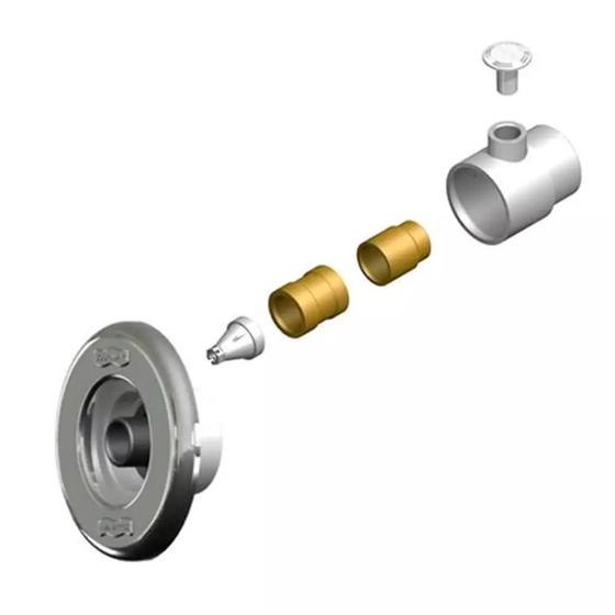 Imagem de Dispositivo de hidro inox pratilc tubo 2 polegadas sodramar