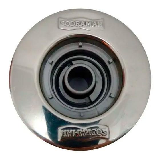 Imagem de Dispositivo De Retorno Inox Sobrepor 50mm Alvenaria Sodramar