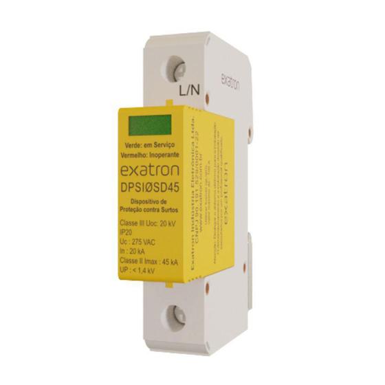 Dispositivo protetor de surto dps slim int bivolt 45ka exatron Menor preço em Dispositivo protetor de surto dps slim int bivolt 45ka exatron