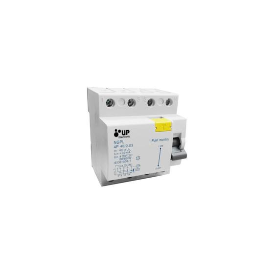 Imagem de Dispositivo Residual 4P 63A 30MA - UP Electronic