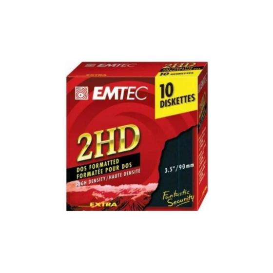 Disquete Emtec 2Hd 3.5 Cx. Com 10 Unidades é boa?