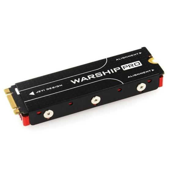 Imagem de Dissipador de Calor de Alumínio M.2 para SSD NGFF NVME PCIE 2280 - (Preto)