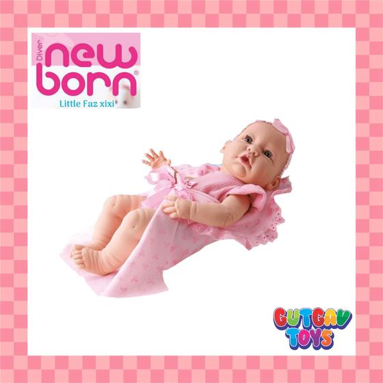 Imagem de Diver New Born Little Faz Xixi Body - Divertoys - boneca menina (8212)