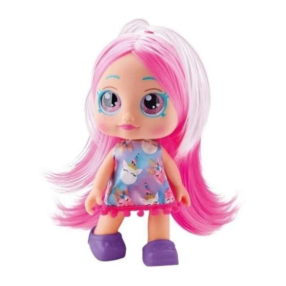 Diver Surprise Boneca Cabelo Rosa com Acessórios Divertoys Menor preço em Diver Surprise Boneca Cabelo Rosa com Acessórios Divertoys