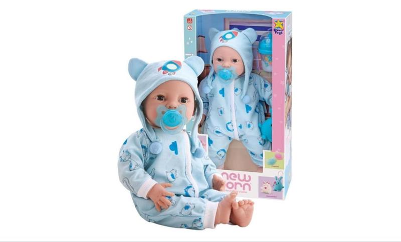 Imagem de Divertoys Newborn Pijama Menino/Menina