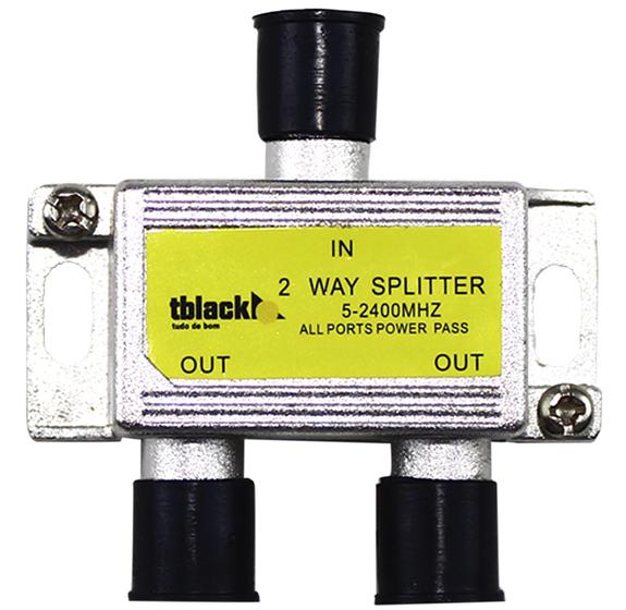 Imagem de Divisor De Antena 1 Entrada 2 Saidas 5-2400Mhz