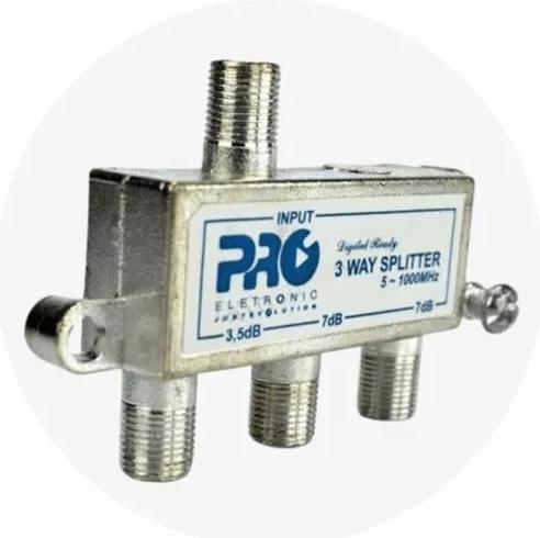 Imagem de Divisor De Sinal Antena Frequência Pqdv-1024b Pro Eletronic