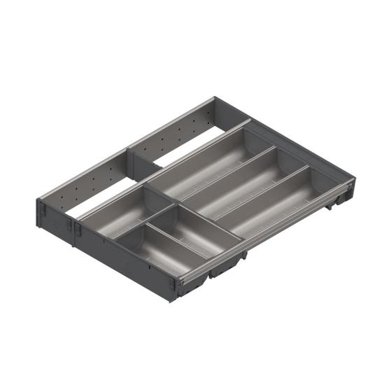 Imagem de Divisor de Talheres Orga-Line Blum inox escovado cinza Blum