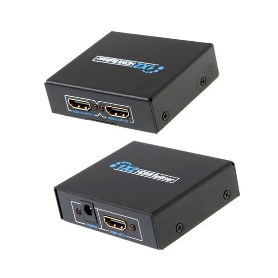 Imagem de Divisor Hdmi Splitter 1 Entrada 2 Saídas Full Hd 4k / 3d