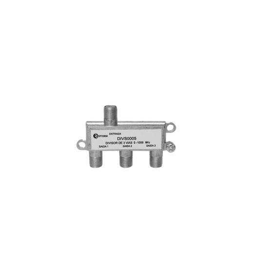 Imagem de Divisor storm vhf/uhf 1/3 generico (divs0005)