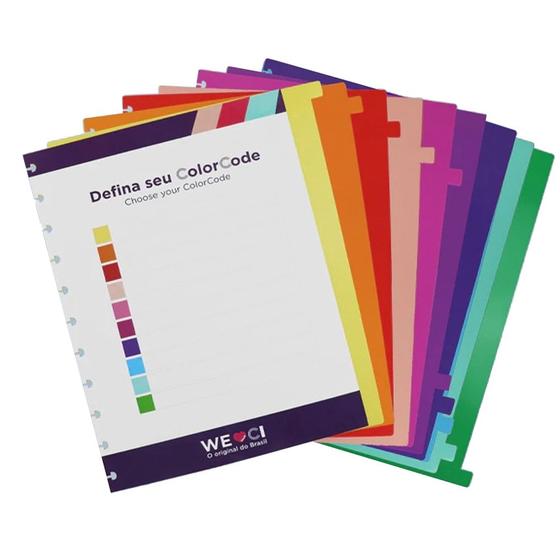 Imagem de Divisórias Colorcode Grande Caderno Inteligente CIDG4004