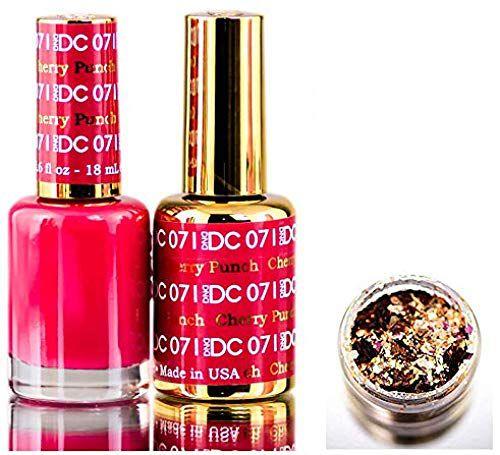 Imagem de DND DC Rosas GEL POLISH DUO, Esmalte em Gel 0,5 oz + Conjunto Correspondente