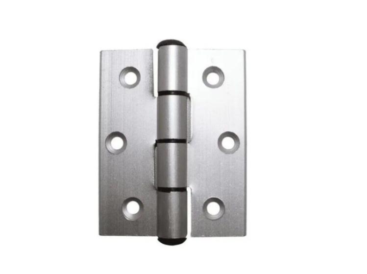 Imagem de Dobradica 70x70 aluminio fosco porta de abrir kit 3 un