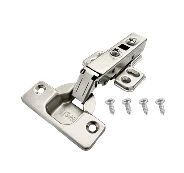 Imagem de Dobradiça Com Amortecedor Reta Soft Close Armário Móveis C/4