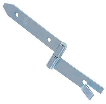 Imagem de Dobradiça de Portão Simples 32x4mm Chumbar 250 mm 1 Unidade
