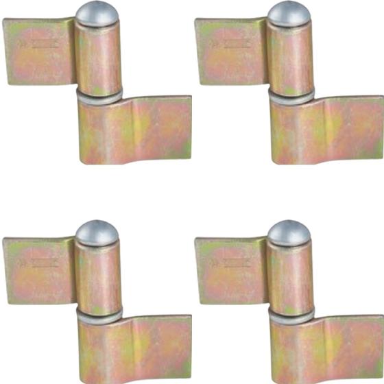 Dobradiça Gonzo Com Abas 3/4 Bi Cromatizado Com 4 Peças - Jocec ...